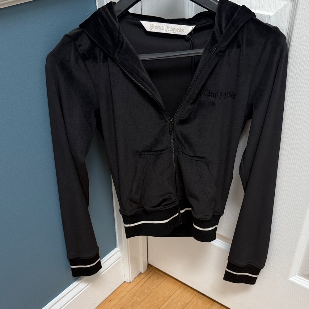 Palm Angels Black Hoodie